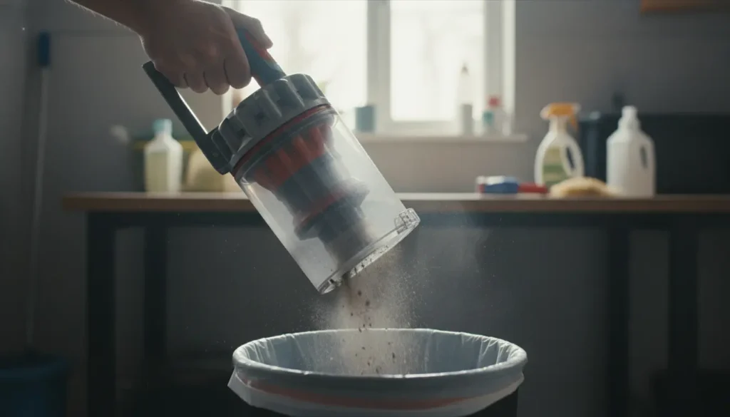 dyson stofzuiger legen