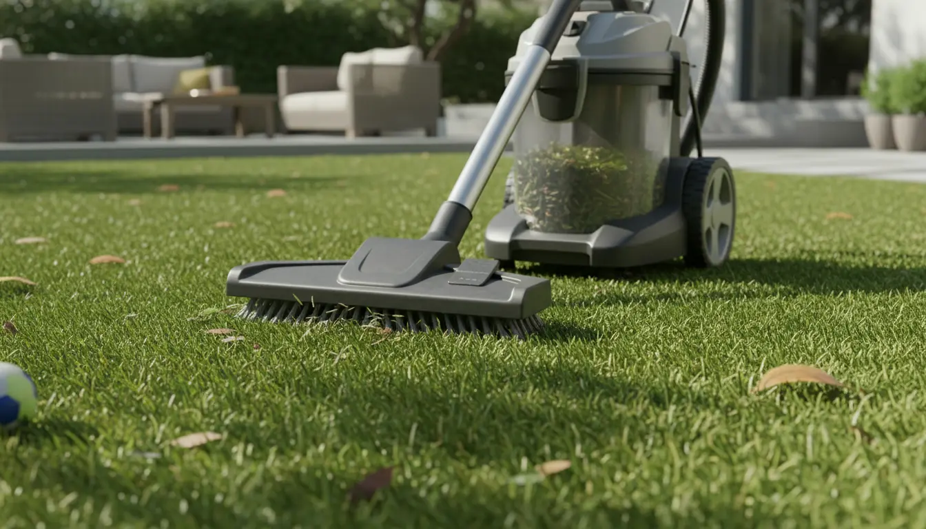 stofzuiger voor kunstgras