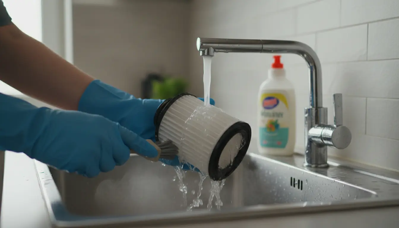 rowenta hepa filter reinigen