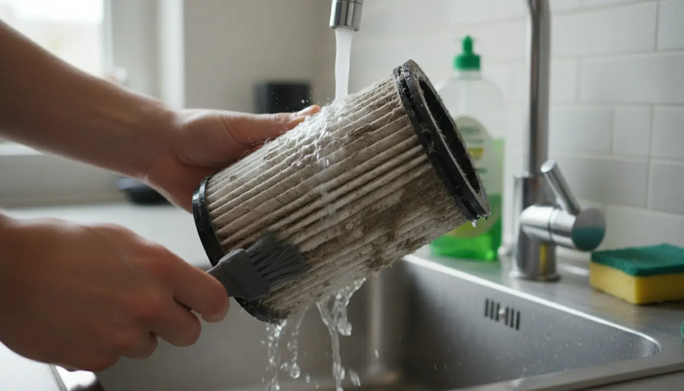 bosch pro silence 59 filter reinigen