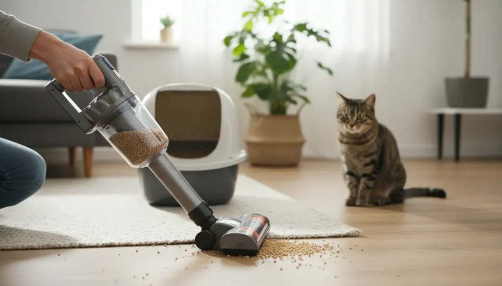 kruimeldief kattenbakkorrels